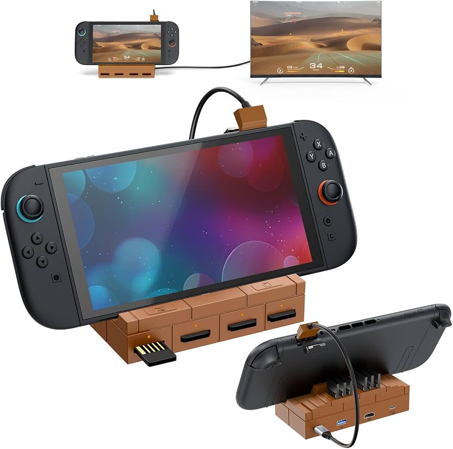 Portable TV Dock for Nintendo Switch 2 (2025) Review — Best All-in-One HDMI, LAN & Charging Adapter? - Image 3